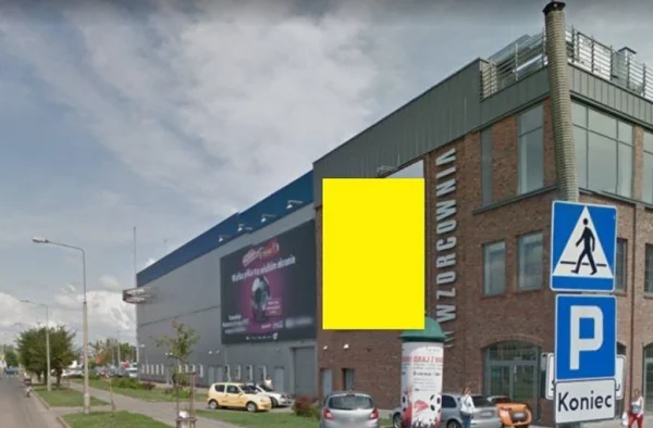 Baner vis-à-vis Dworca Głównego (7,5 m x 7,5 m)